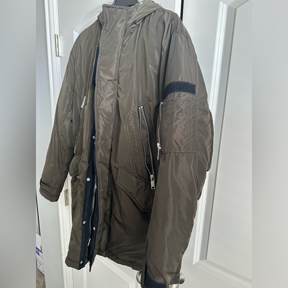 NWT! Mens Zara Oversized down Parka - Picture 5 of 6